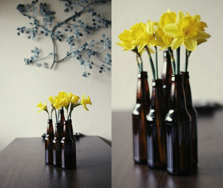 déco table printemps minimaliste