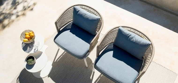 mobilier extérieur design chaise moderne jardin aménager terrasse