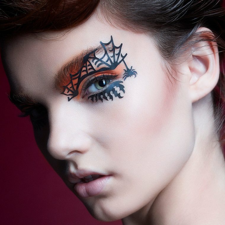 astuces maquillage halloween simple femme idees