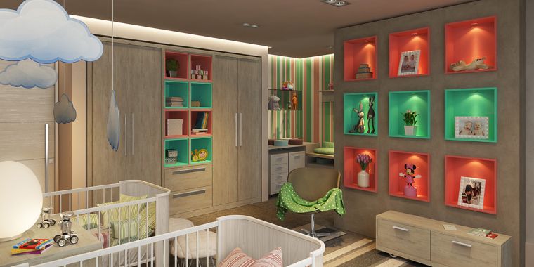 mobilier design chambre contemporaine enfant