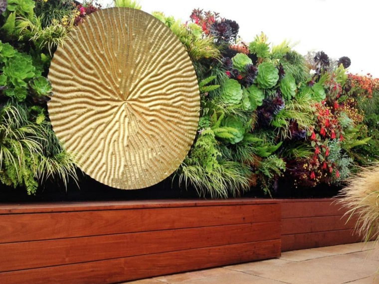 fabrique un mur vegetal plantes composition