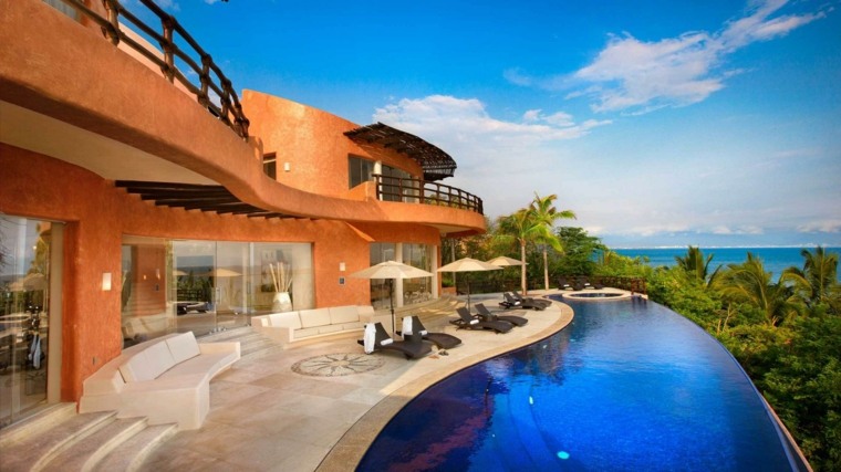 maison architecture moderne design piscine