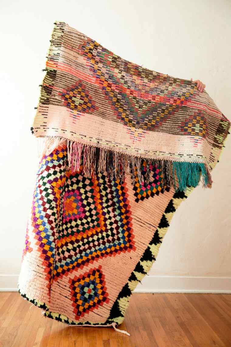 tapis ethnique berbère déco intérieure design idée tapis de sol vintage