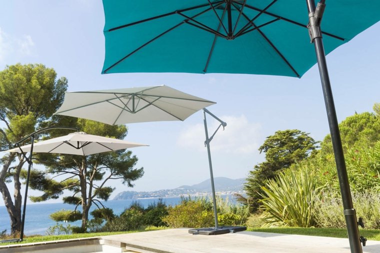 parasol design decoration terrasse idee