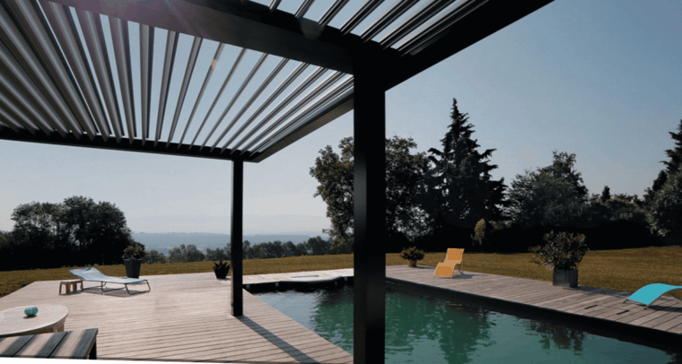 pergola style moderne tonnelles jardin terrasse