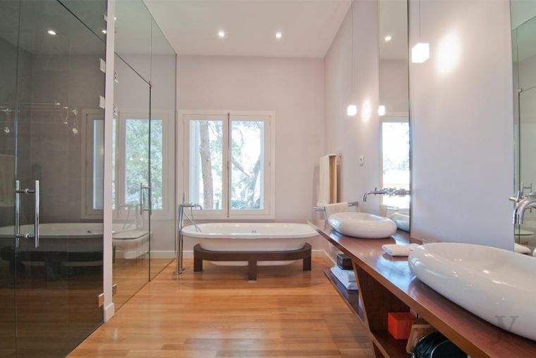 ambiance salle de bain zen deco style moderne