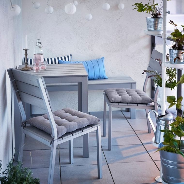 aménagement balcon terrasse design meubles exterieur