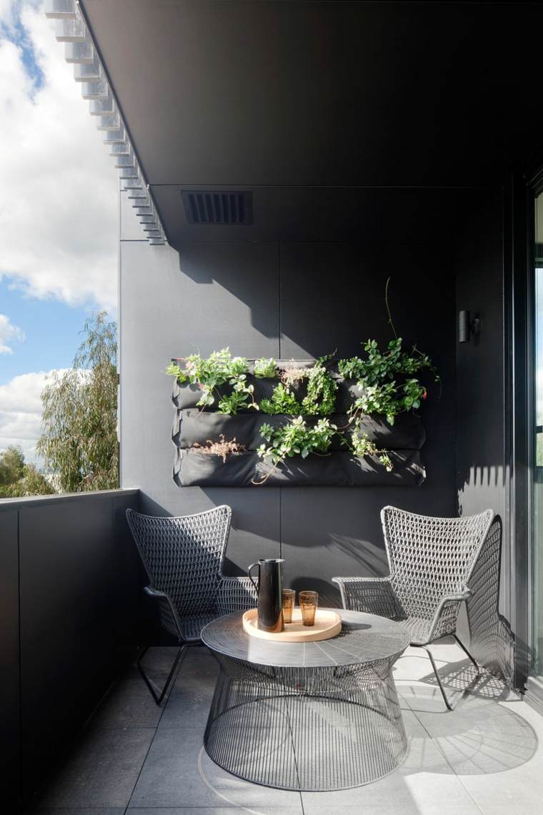 aménagement balcon terrasse meubles salon exterieur