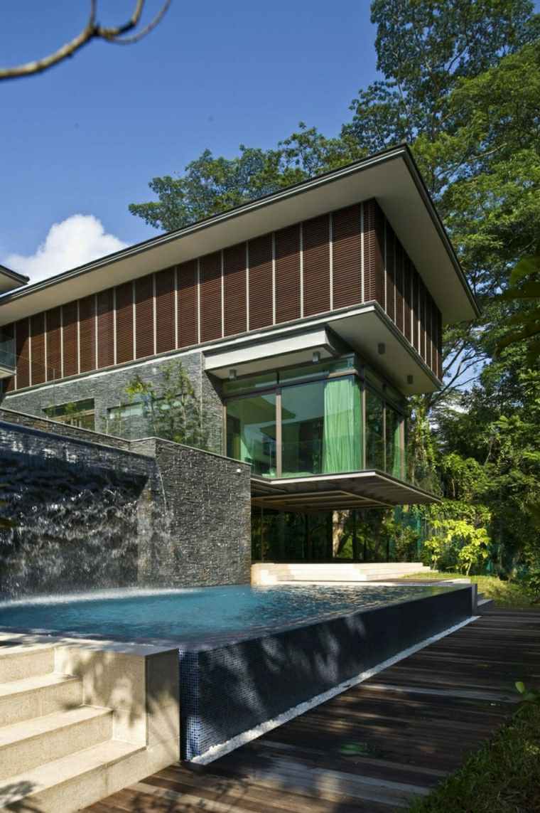 bassin de jardin exterieur design moderne
