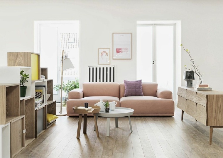 décoration salon contemporain idee meuble design