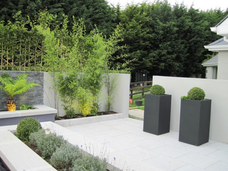 décoration minimaliste jardin design moderne