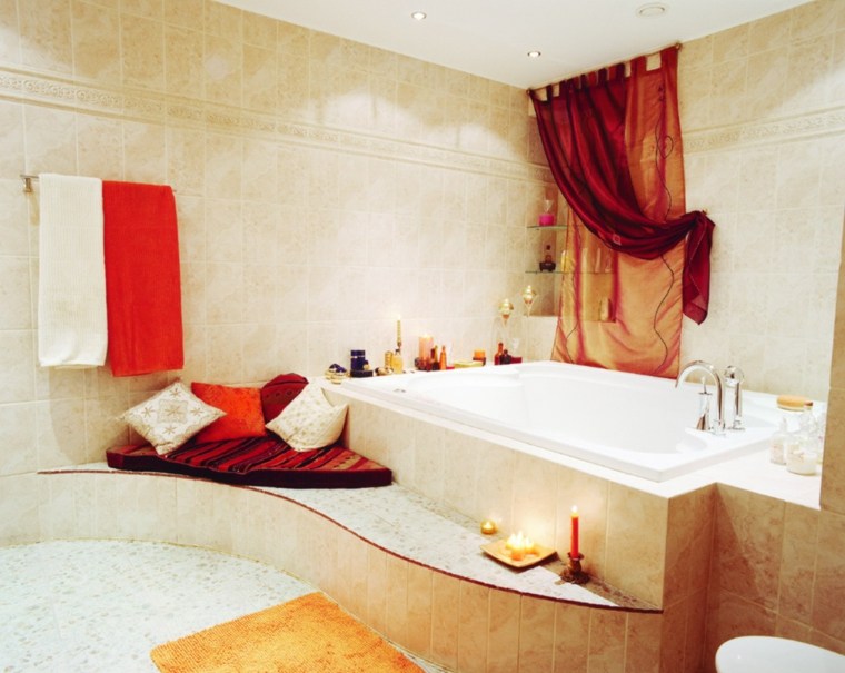 idée romantique saint valentin maison deco salle de bain