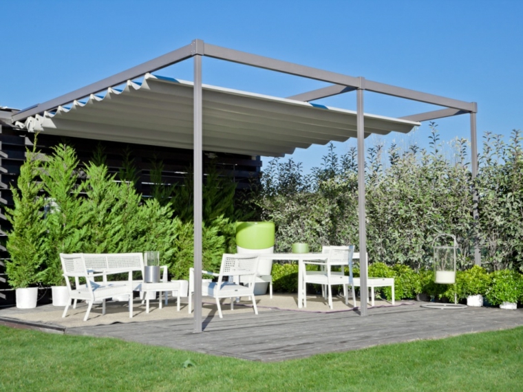 pergola jardin decoration moderne exterieur