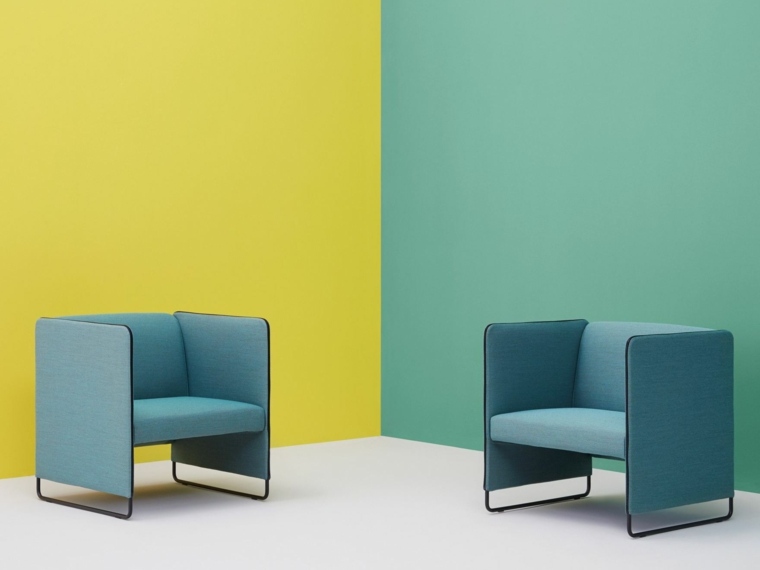 fauteuil design salon idée aménager mobilier de salon moderne