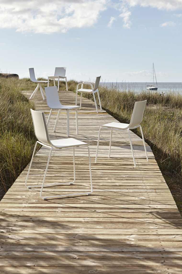 salons de jardin modernes table chaises design