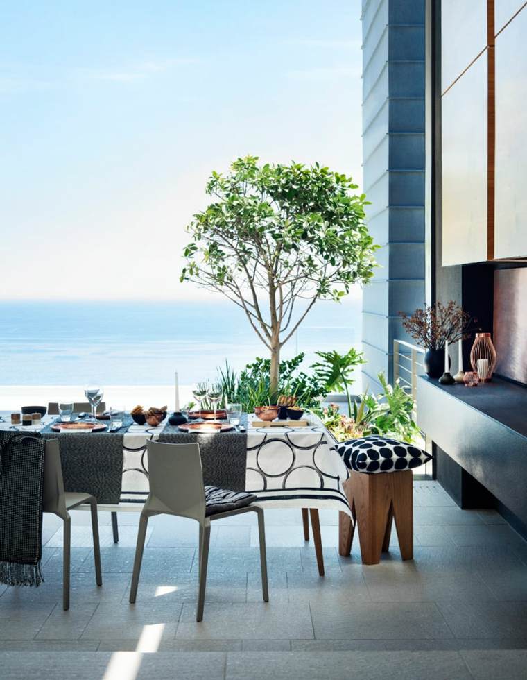 salon de jardin ikea bois table bosi chaises idée olivier cuisine extérieure