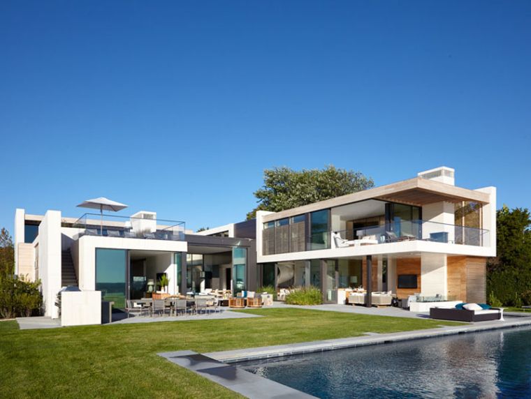 villa avec piscine exterieur design