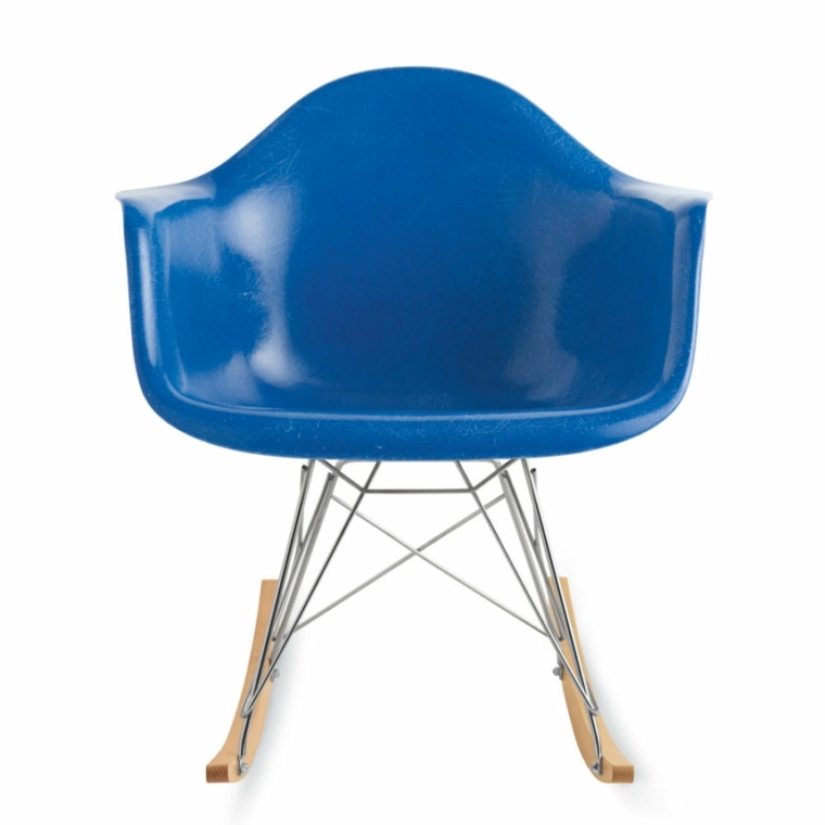 Chaise Eames fibre verre moulage chaise à bascule