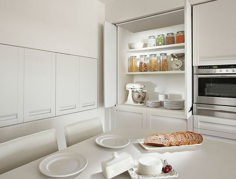 armoires design cuisine rangements pratiques