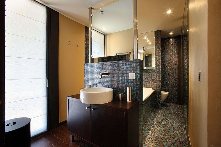 decoration style chalet courchevel salle de bain luxe