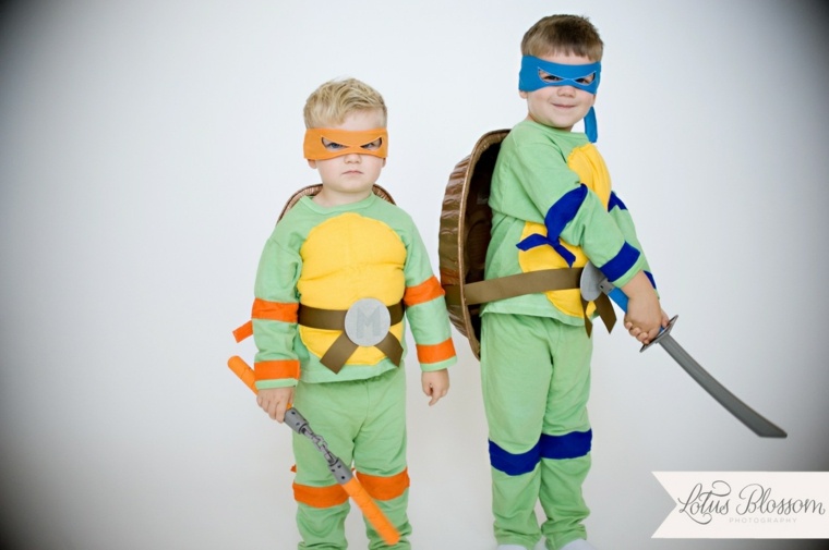 déguisement halloween tortues ninja diy idée originale