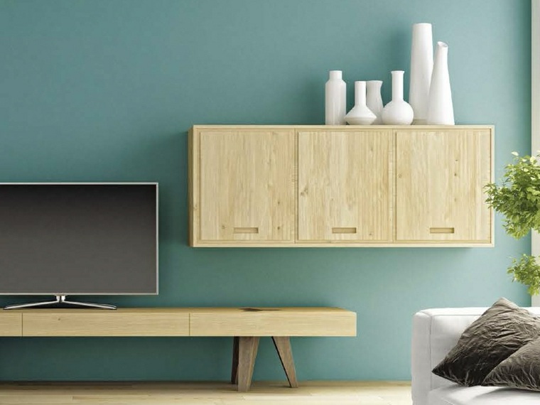 meubles en bois deco design moderne 