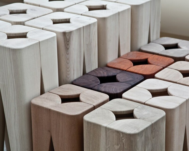 petit meuble bois design moderne estel group