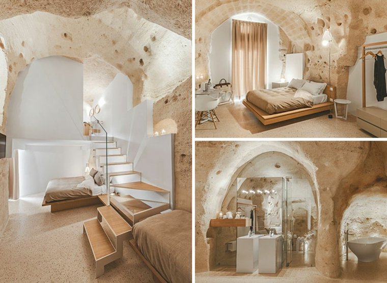 demeure historique intérieur maison moderne Matera