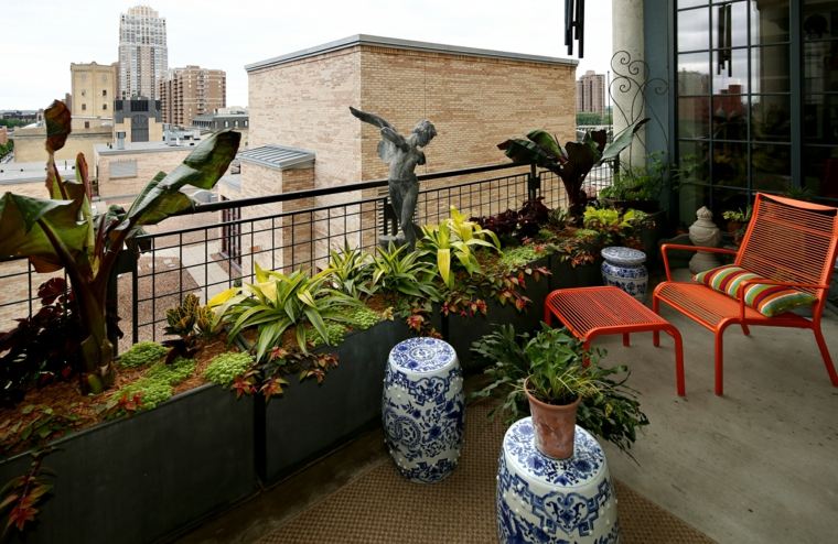 aménager un balcon style jardin Teddy Bair Minneapolis