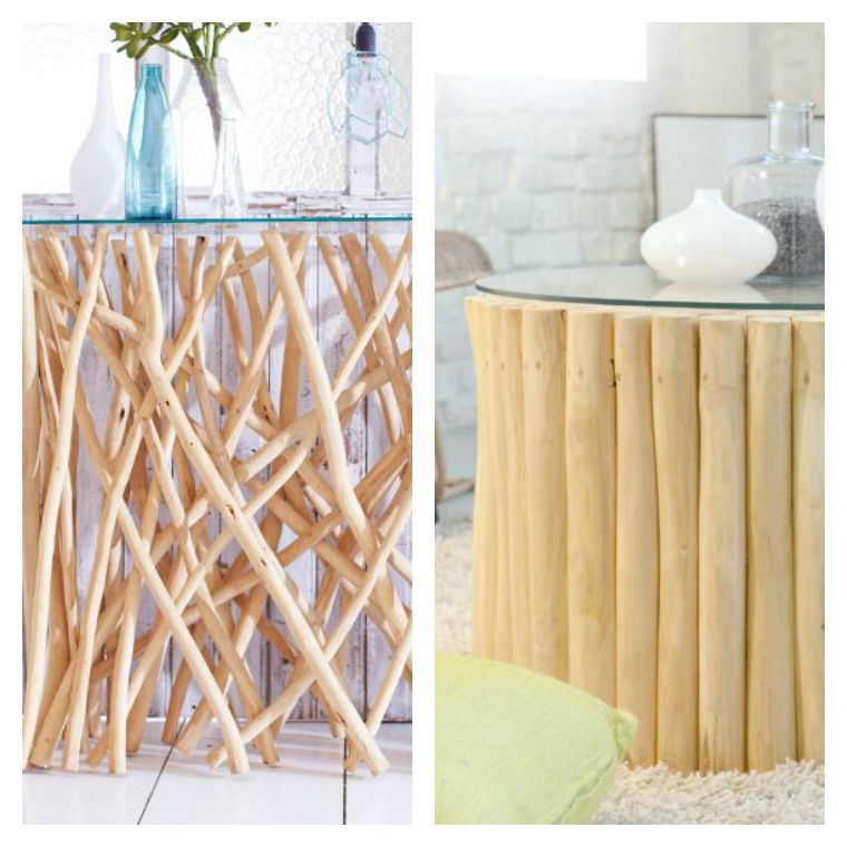 meubles bois flotte idee decoration chambre style marin