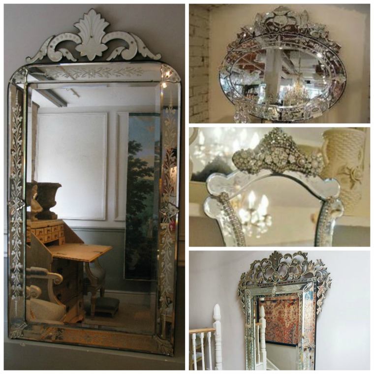 miroirs vénitiens majestueux somptueux merveilleux