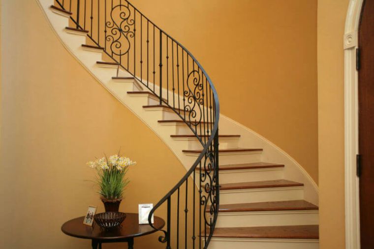 modele rampe d'escalier fer forge escalier design grand format