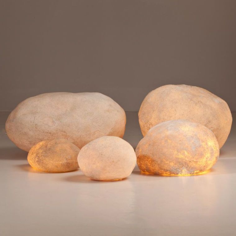 lampes d'ambiance zen deco naturelle pierre lumineuse design