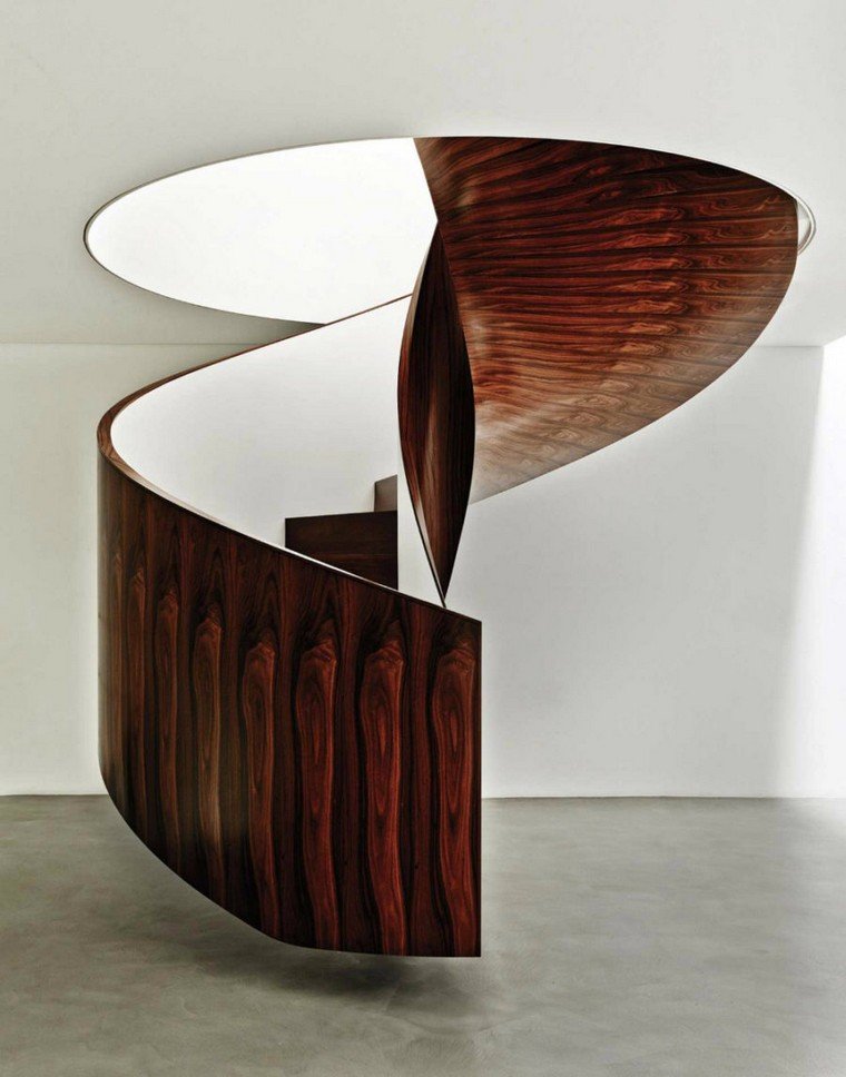 escalier en bois design intérieur moderne idée appart escalier intérieur