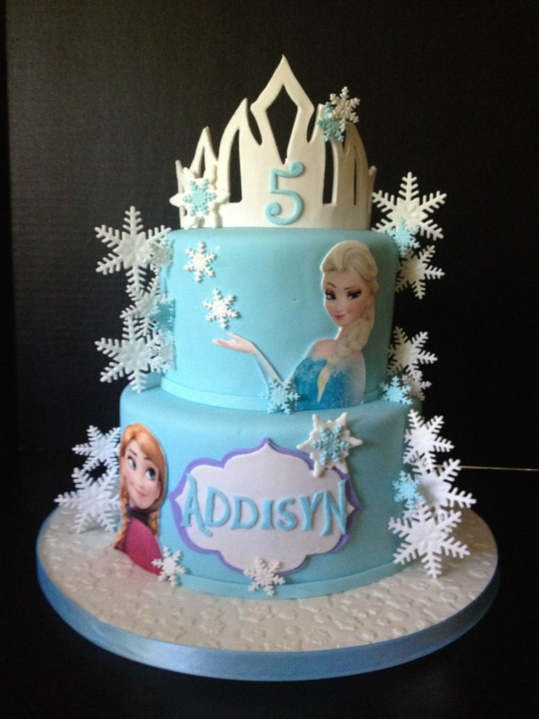 la reine des neiges conte film thème anniversaire gâteau anniversaire