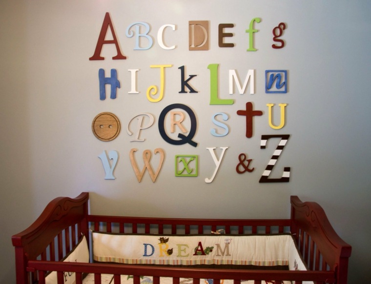 lettre en bois alphabet entier combinaison langue