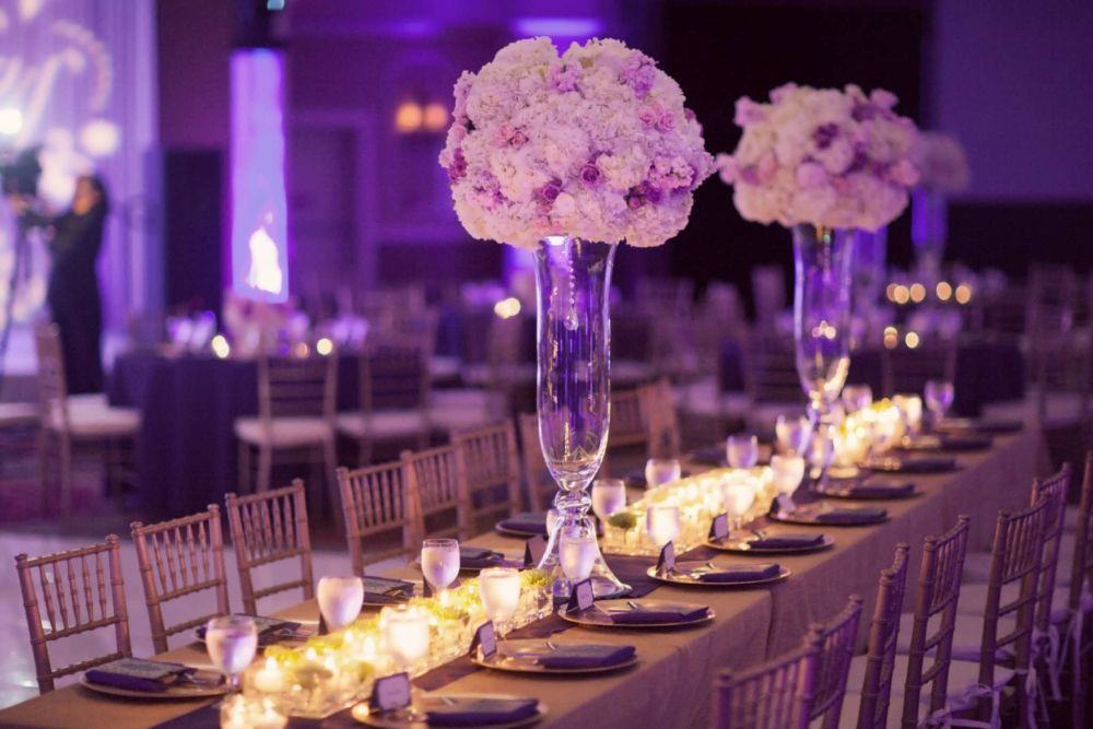 mariage boheme romantique fleurs table deco
