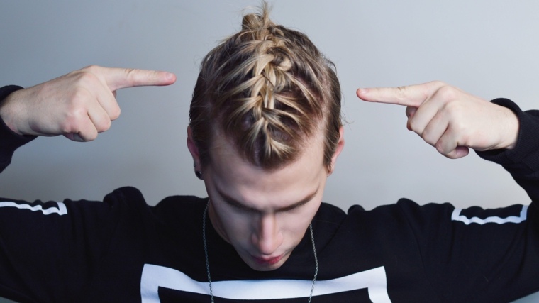 tendance coiffure tresse masculine homme resized