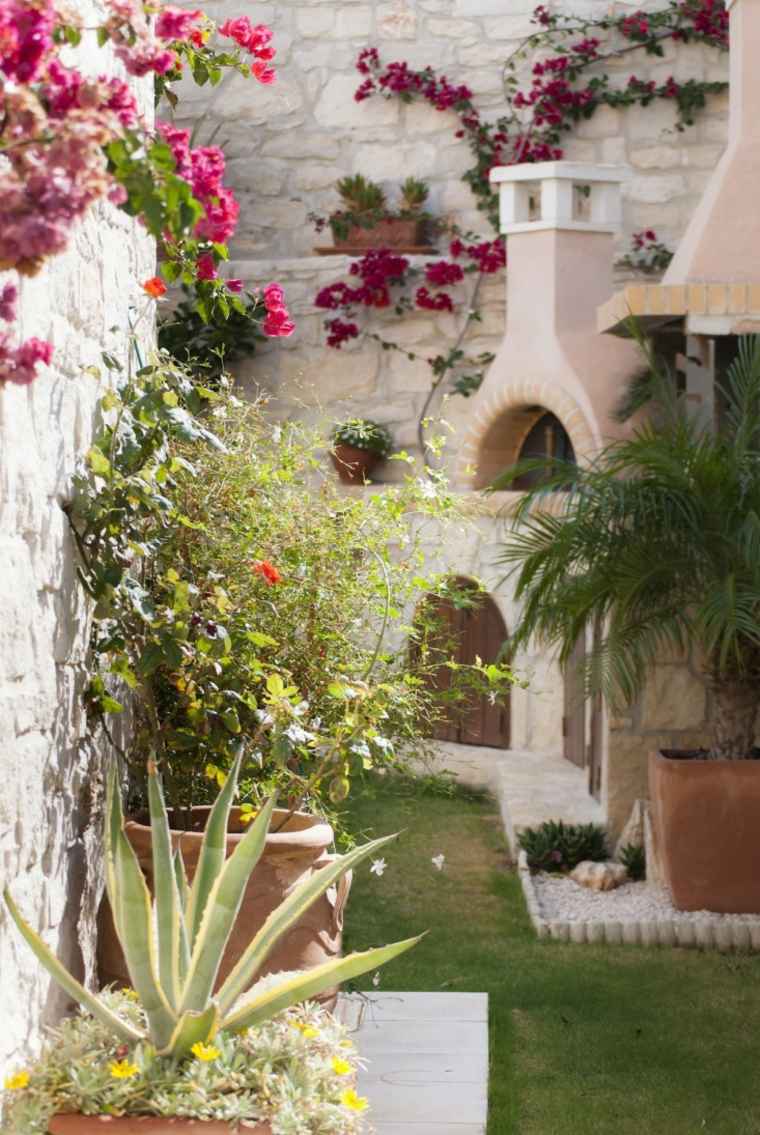 aménagement jardin extérieur méditerranéen image-jardin-grec
