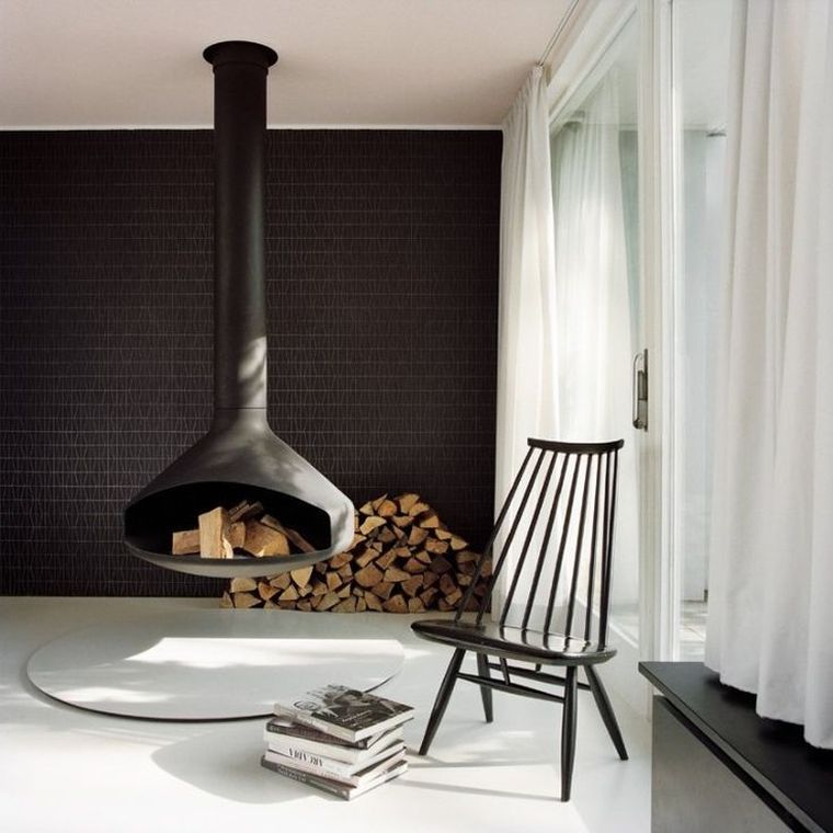 cheminee-suspendue-bois-design-scandinave-decoration-blanc-et-noir