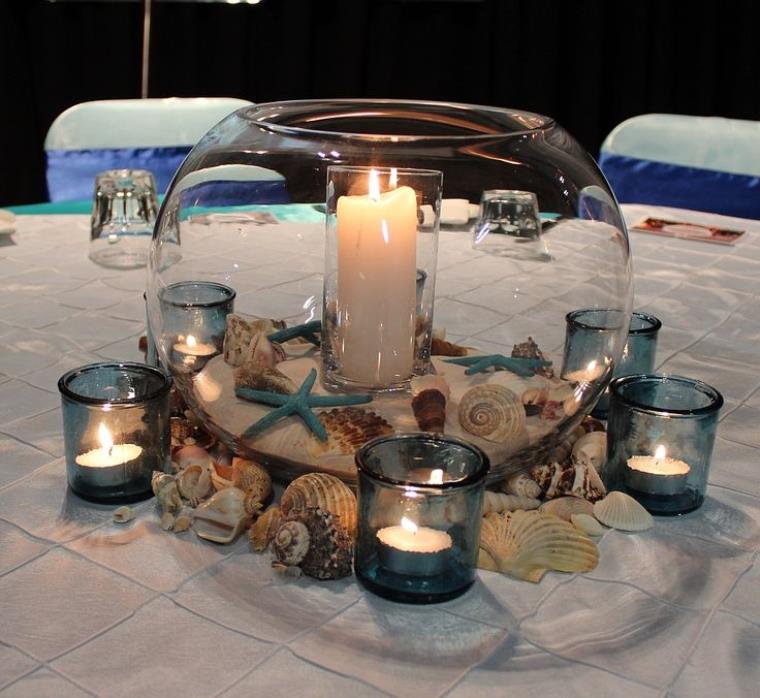 deco-mariage-a-faire-soi-meme-mer-coquillages-bougies
