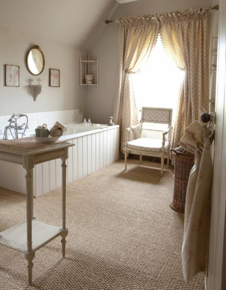baignoire-rectangulaire-chaise-style