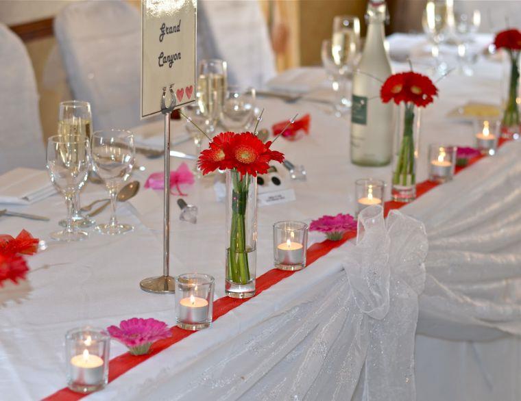 Deco Mariage Blanc Et Rouge