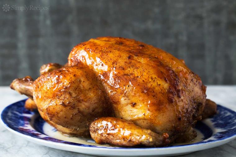 poulet-roti-croustillant-bon
