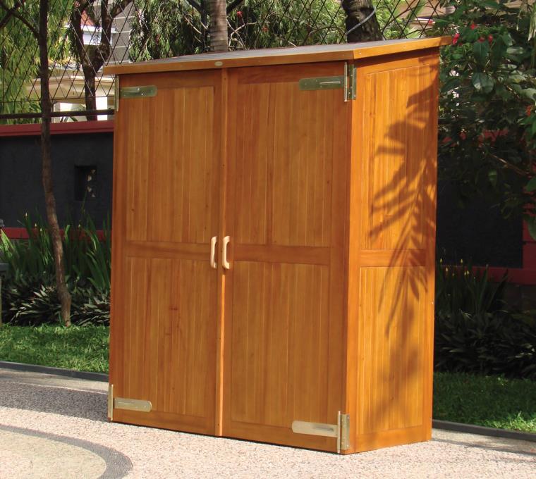 armoire de jardin placard-bois-rangement-exterieur