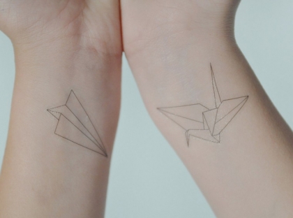 origami-tatouage-minimaliste-idees-tatouage-ephemere
