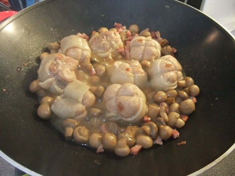 cuisson paupiette de porc champignons
