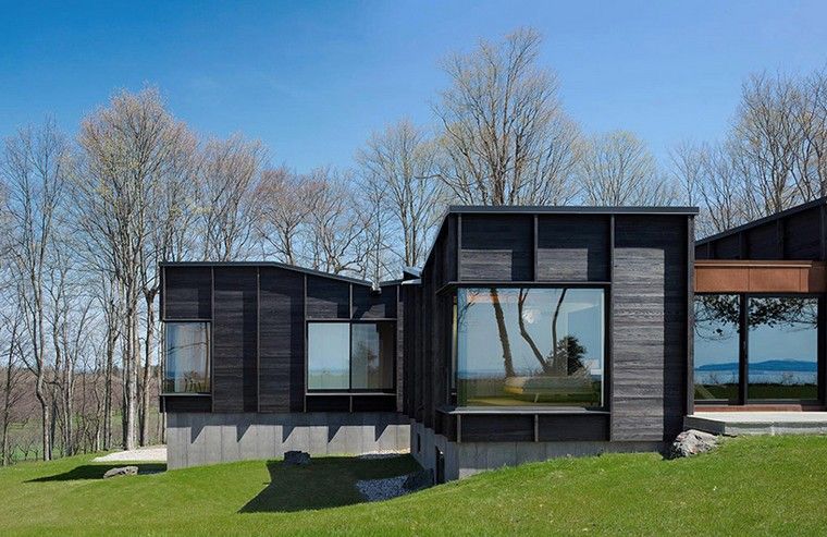 maison sur le lac michigan design contemporain architecture
