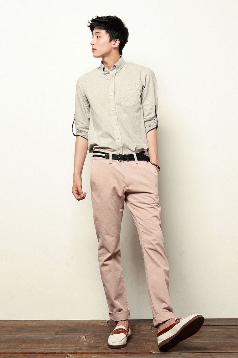tenue-de-soiree-homme-look-pantalon-rose-chemise