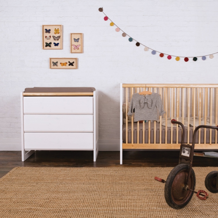 chambre bébé moderne style-vintage